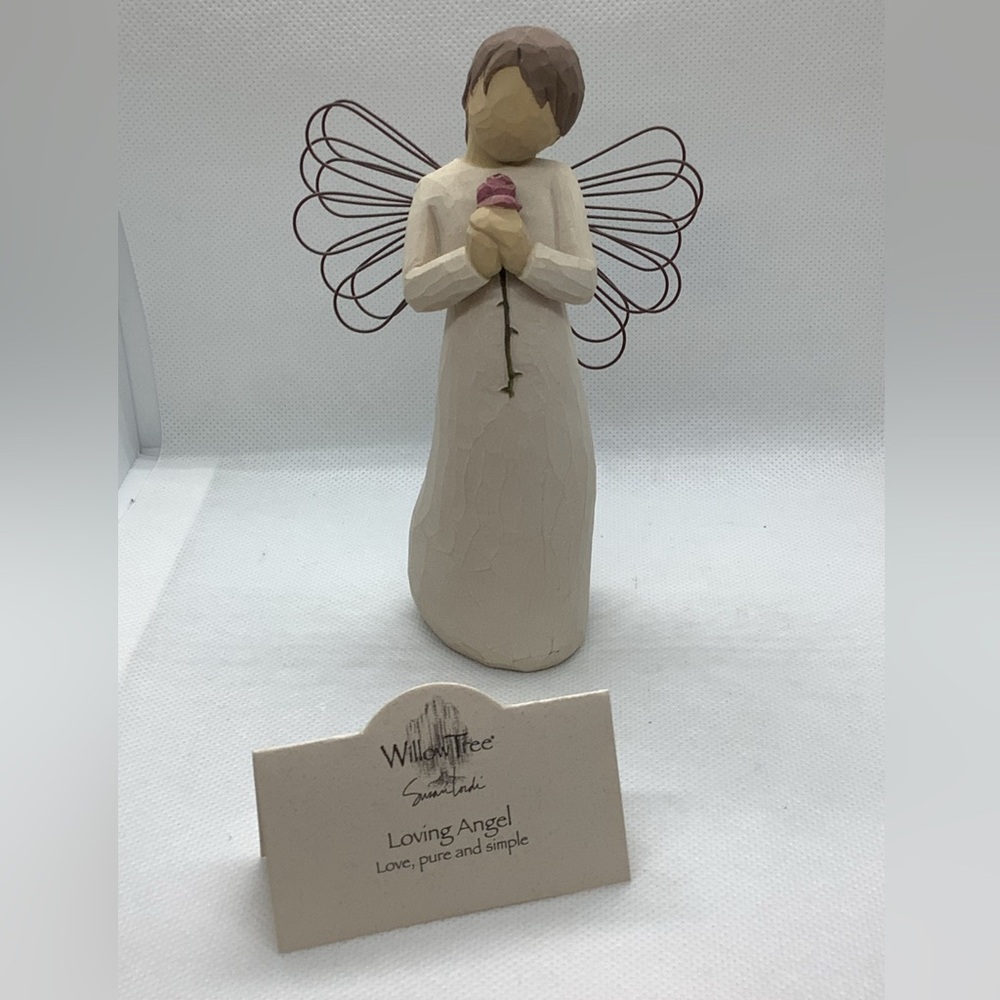 Willow Tree Loving Angel Figurine Demdaco by Sue Lordi Collectible 2002 5.5”